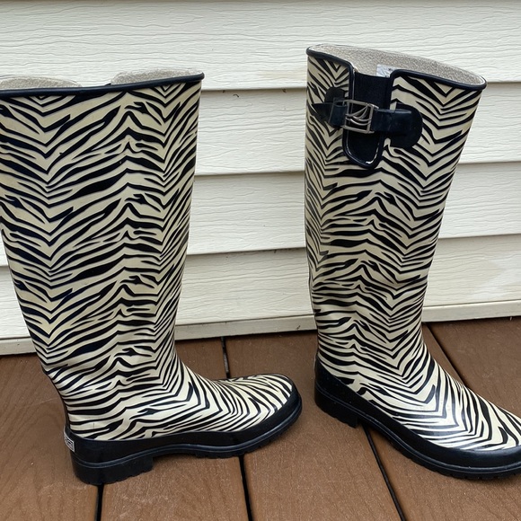 Sperry Top-Sider Zebra Rain Boot - Picture 4 of 7